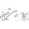 Смеситель OMOIKIRI KADO-GR 4994172
