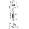 Перелив прямоугольный OMOIKIRI OV-1-S-LG 4998048